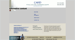 Desktop Screenshot of coleacton.com